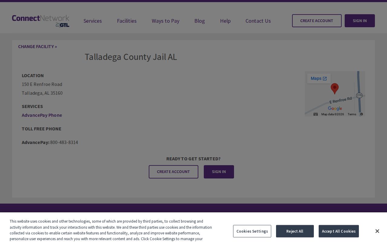 ConnectNetwork Talladega County Jail facility listing